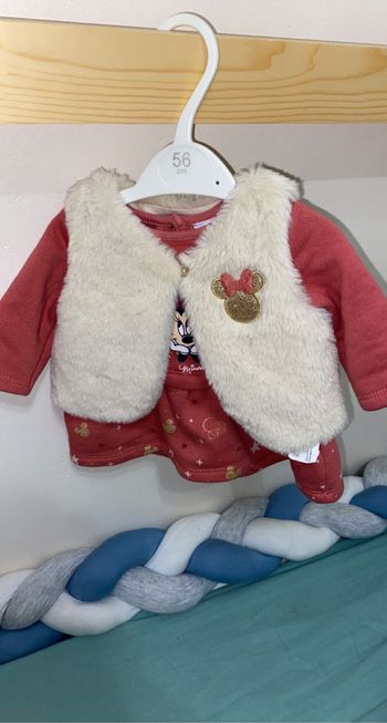 Robe et boléro bébé fille 1 mois