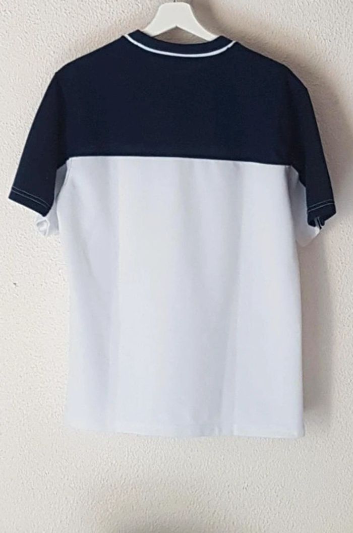 Tee-shirt bleu et blanc - photo numéro 2