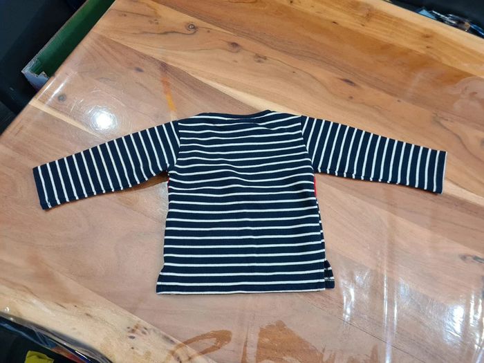 Pull a rayures type marinière corsica taille 2 ans - photo numéro 4