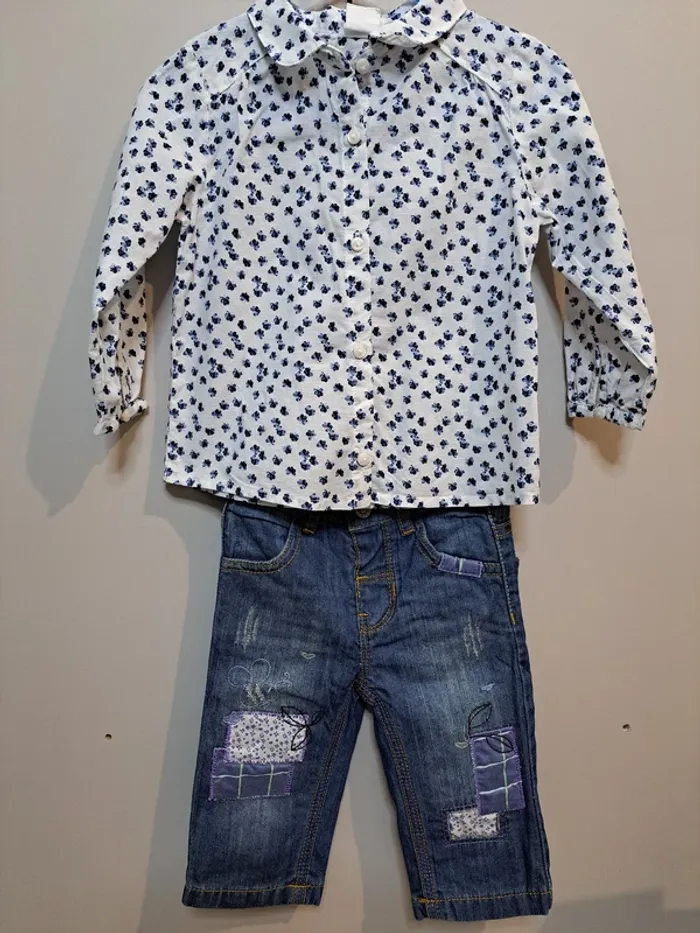 Ensemble - H&M X Tissaia - 9 mois - photo numéro 2