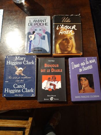 Lot 5 livres
