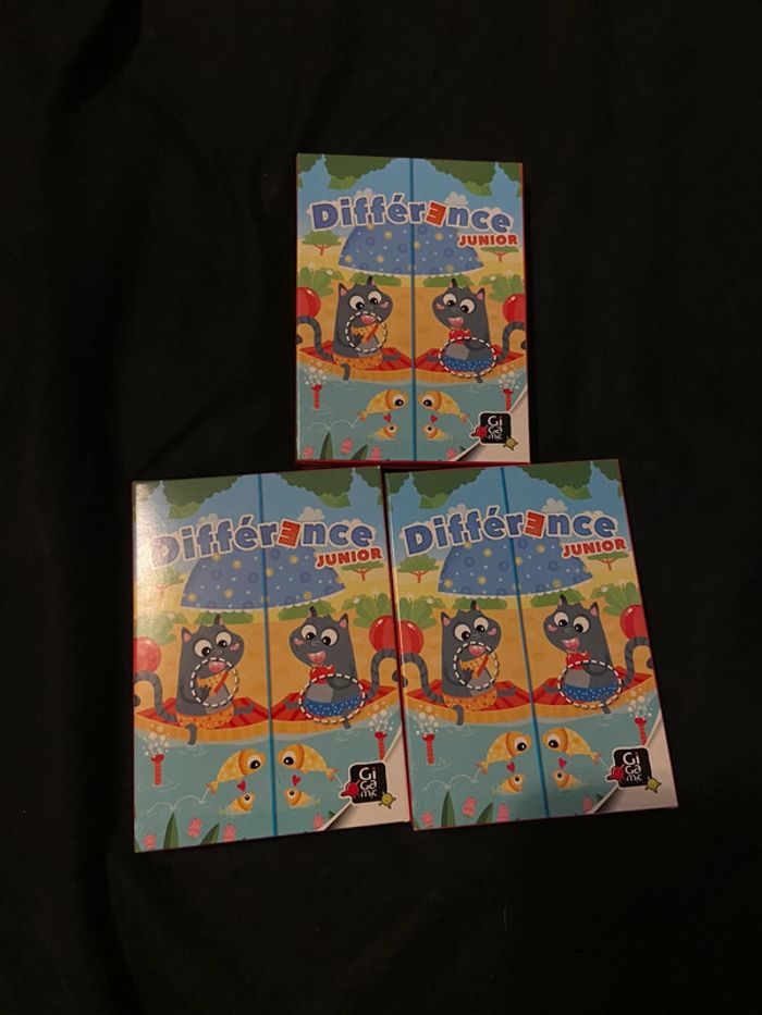 Lot de 3 jeux de cartes