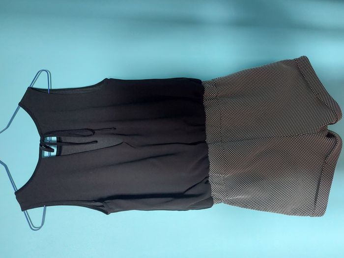 Combishort sans manches Mim noir & blanc taille 40 - photo numéro 5