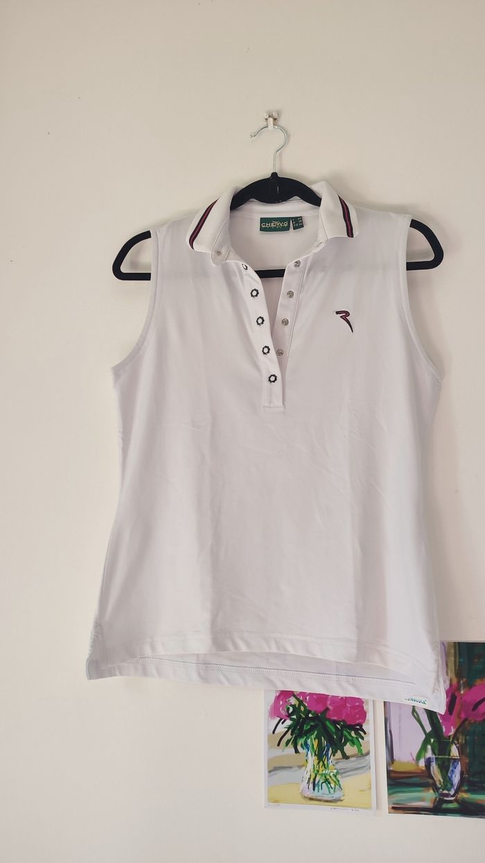 Polo Chervò sans manches T40