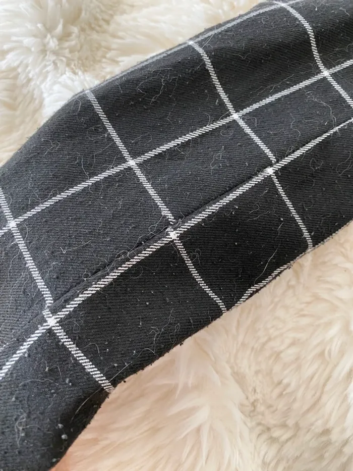 Blazer à carreaux Jennyfer taille XS - photo numéro 5
