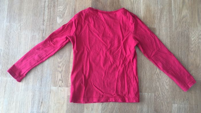 T-shirt rouge papillons Okaidi - photo numéro 4