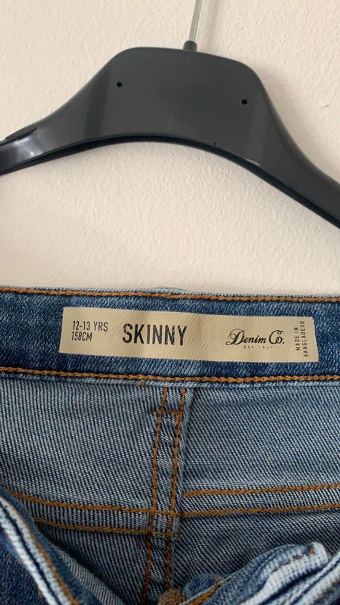 Jeans destroy fille - photo numéro 2