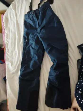 Pantalon ski bleu