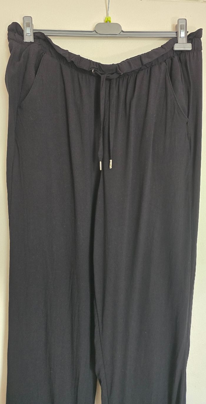 Pantalon souple noir