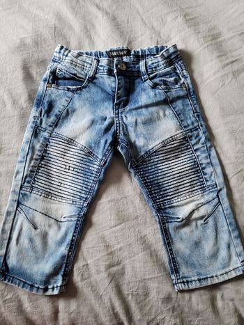 pantacourt en jeans free boy 8ans (5e)