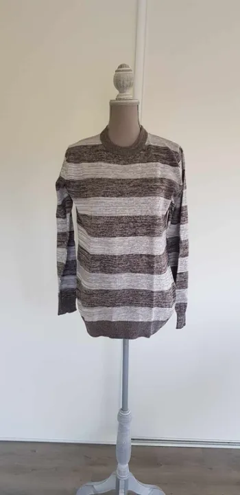 Pull rayé chaud