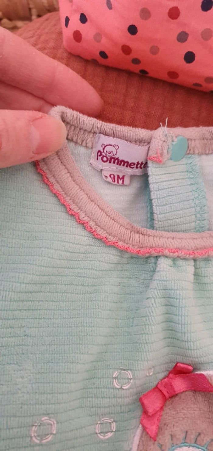 Pyjama Pommette taille 9 mois - photo numéro 4