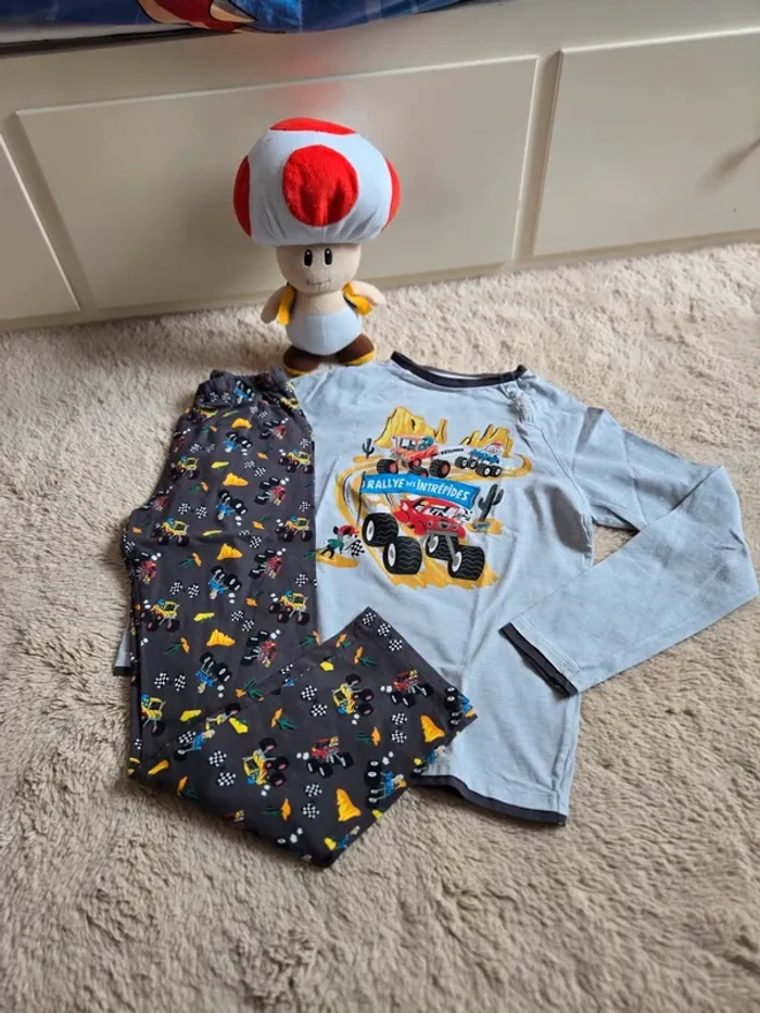 Lot de 4 pyjamas sergent major 11 ans - photo numéro 14