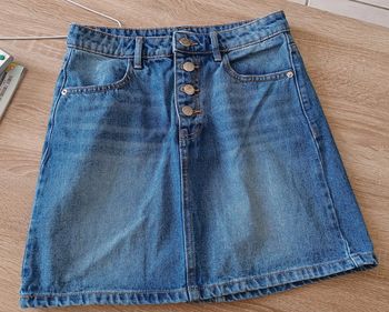 jupe en jean t34