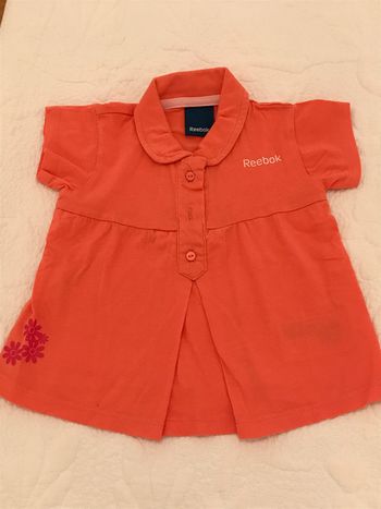 Tee-Shirt avec petit col rond Corail