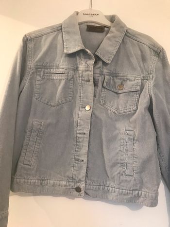Veste jeans bleu ciel