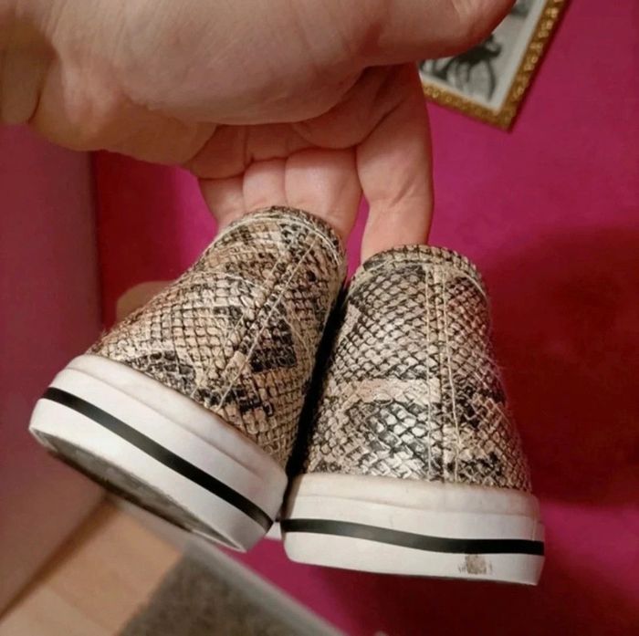 Baskets/sneakers de ville femme motif python Gémo taille 40 - photo numéro 7
