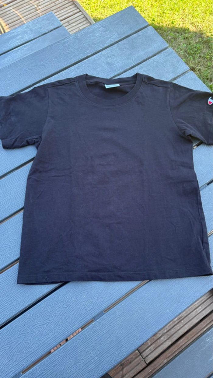 Lot de 2 t shirt manches courtes noir champion fille taille 13/14 ans - photo numéro 4