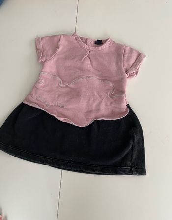 Robe manches courtes