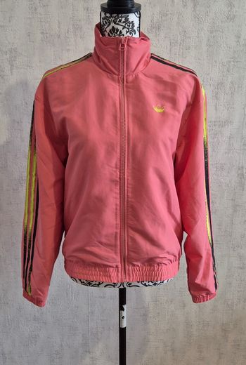 Adidas X HER studio london veste de survêtement femme adidas rose jaune et noir taille 38 M