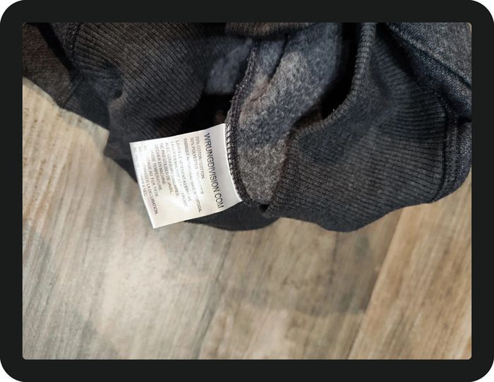 Sweat à capuche gris Wrung Taille S - photo numéro 6