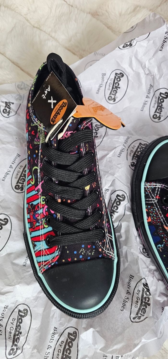 Magnifique basket Dockers femme by Gerli édition collector limitée - photo numéro 5