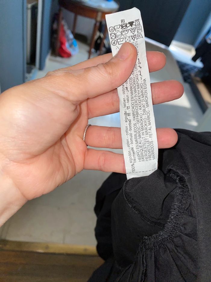 Robe zara noire Taille S - photo numéro 8