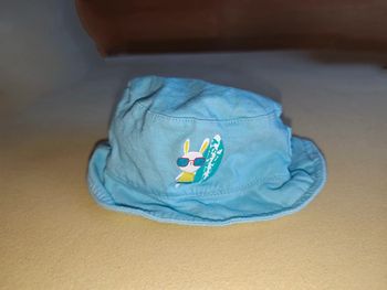 Joli bob bleu lapin 45cm Kitchoun 6-9 mois