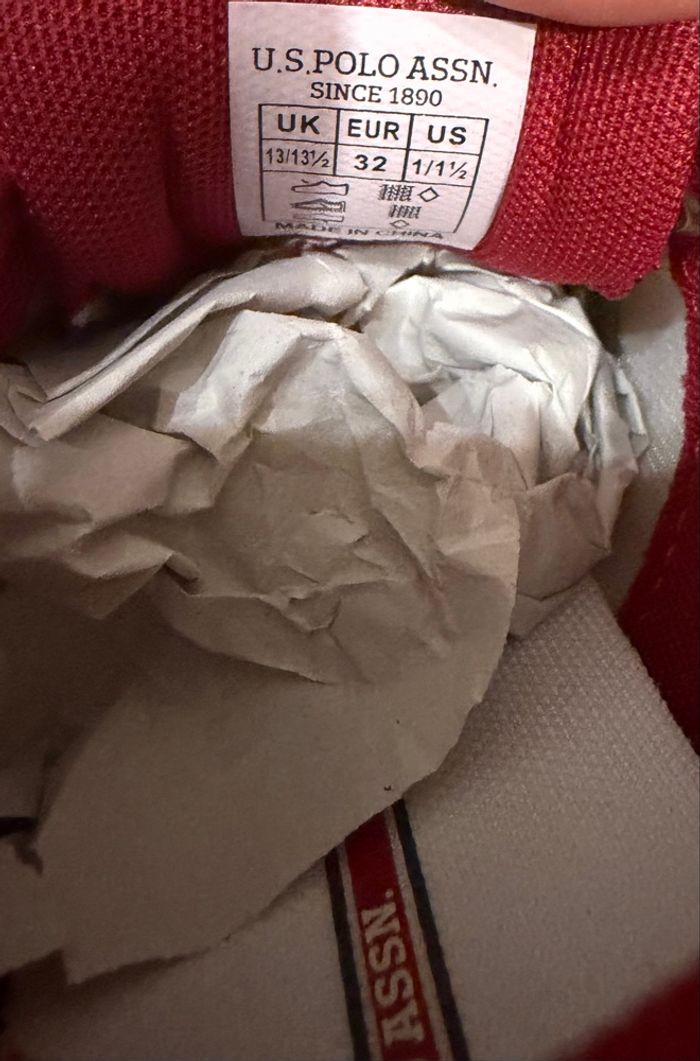 Basket garçon - Rouge - Us polo assn - photo numéro 5