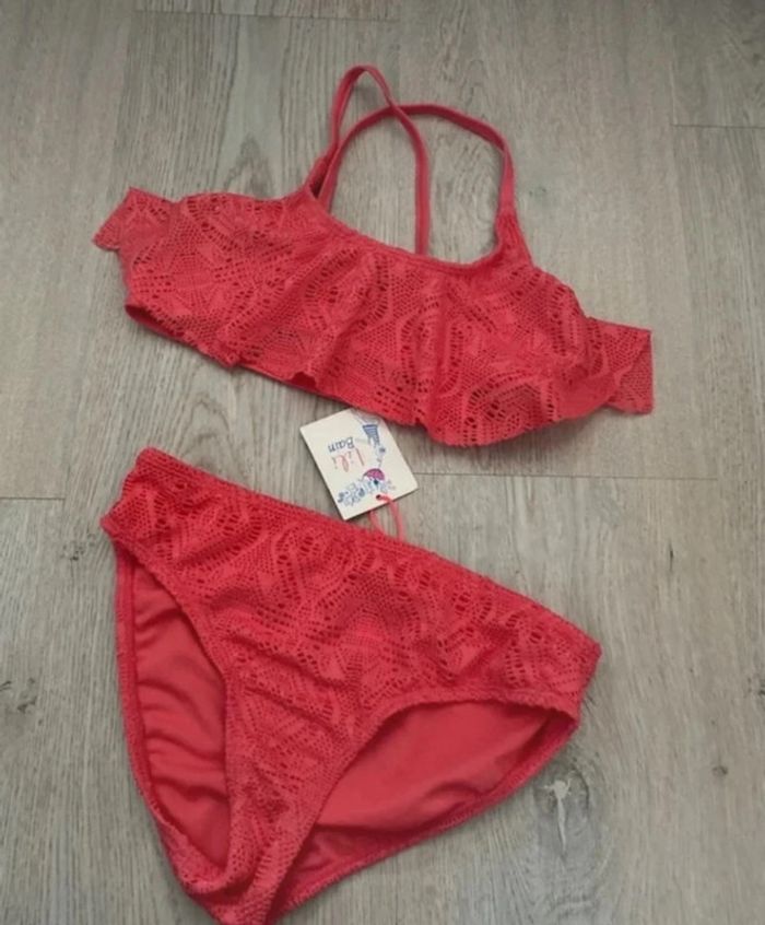 Maillot de bain bikini Lili Marelle taille 12 ans Neuf