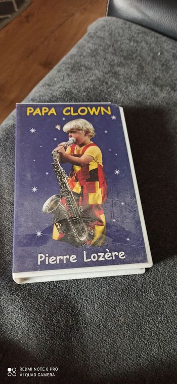 Cassette vidéo papa clown