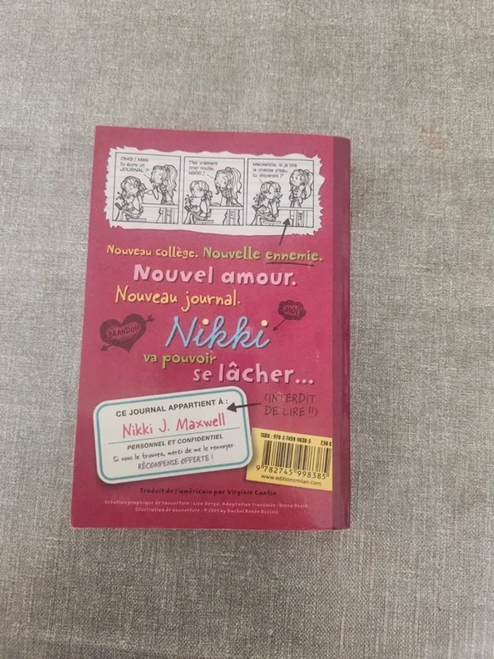 Journal d'une grosse nouille Tome 1 - photo numéro 2
