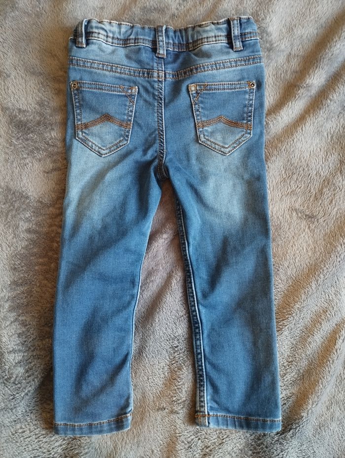 Jean stretch bleu 24/36 mois - photo numéro 5
