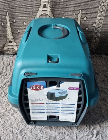 Caisse de transport capri 1 chien ou chat  6kg Trixie