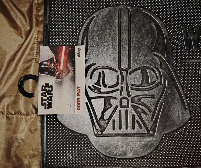 Tapis paillasson star wars dark vador Disney 
Welcome to de dark side - photo numéro 2