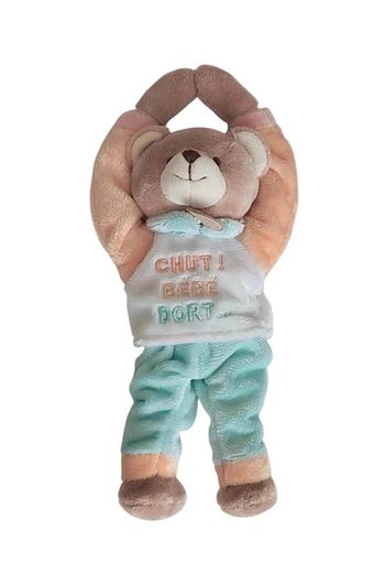 15 € Ourson de Porte Chut Bébé Dort Neuf Doudou & Compagnie