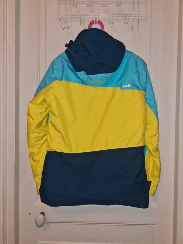 Veste de ski Wed'ze bleu et jaune taille 12 ans - photo numéro 2