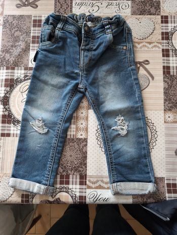 Jean garçon 24 mois