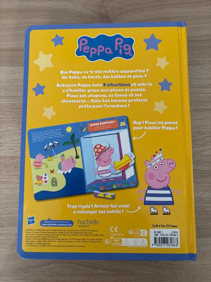 Peppa pig j’habille peppa hachette jeunesse - photo numéro 2