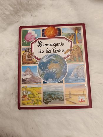 Livre : L'imagerie de la Terre _ Vintage - Y2K 1995
