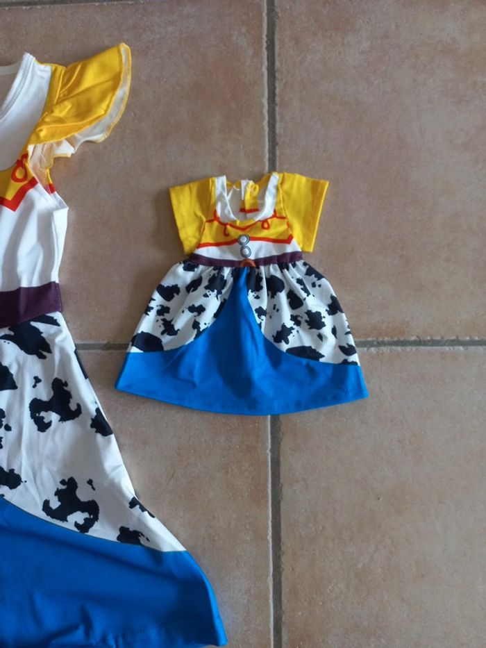 Déguisement robe Jessie Toy Story taille 4-5 ans - photo numéro 3