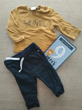 Ensemble 9 mois / 74 cm