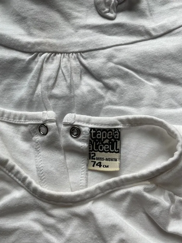 Lot 2 t shirts 12 mois - photo numéro 3