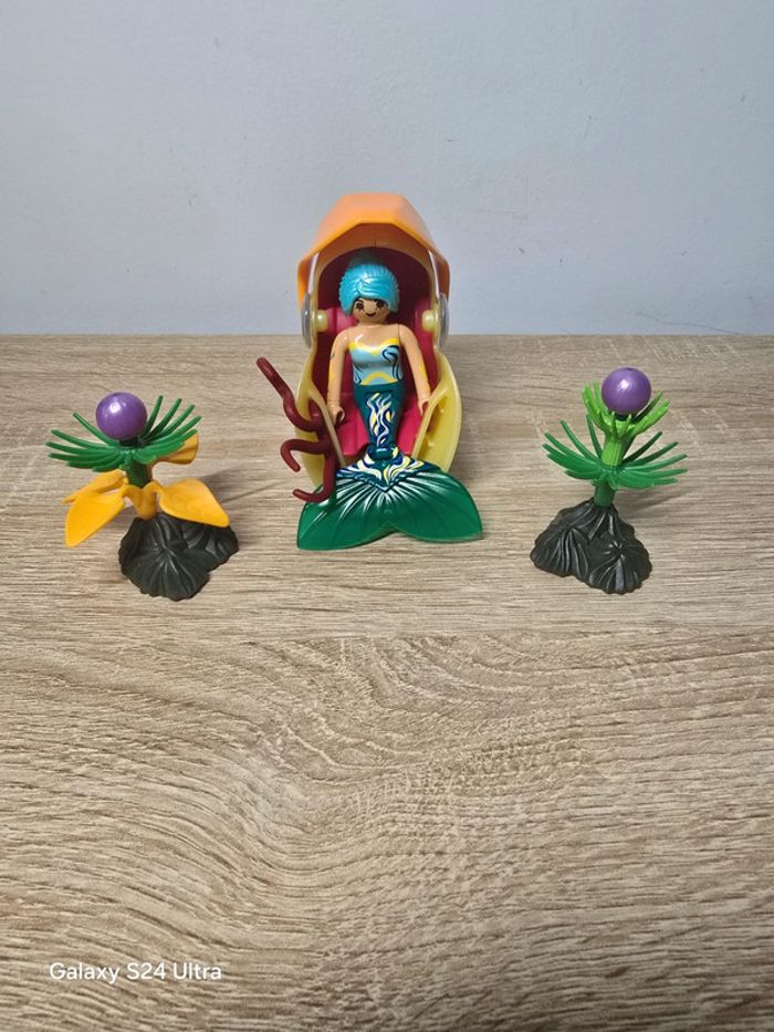 Playmobil Magic - Sirène avec escargot des mers - 70098