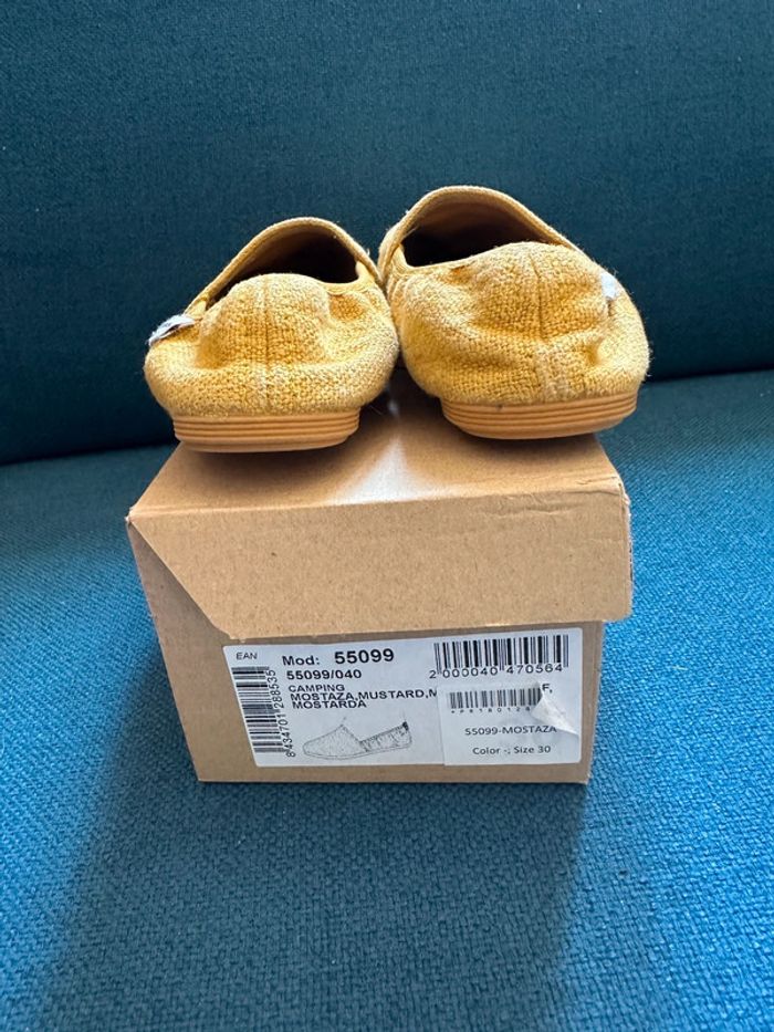 Chaussons Little Celebs jaune moutarde 30 - photo numéro 4
