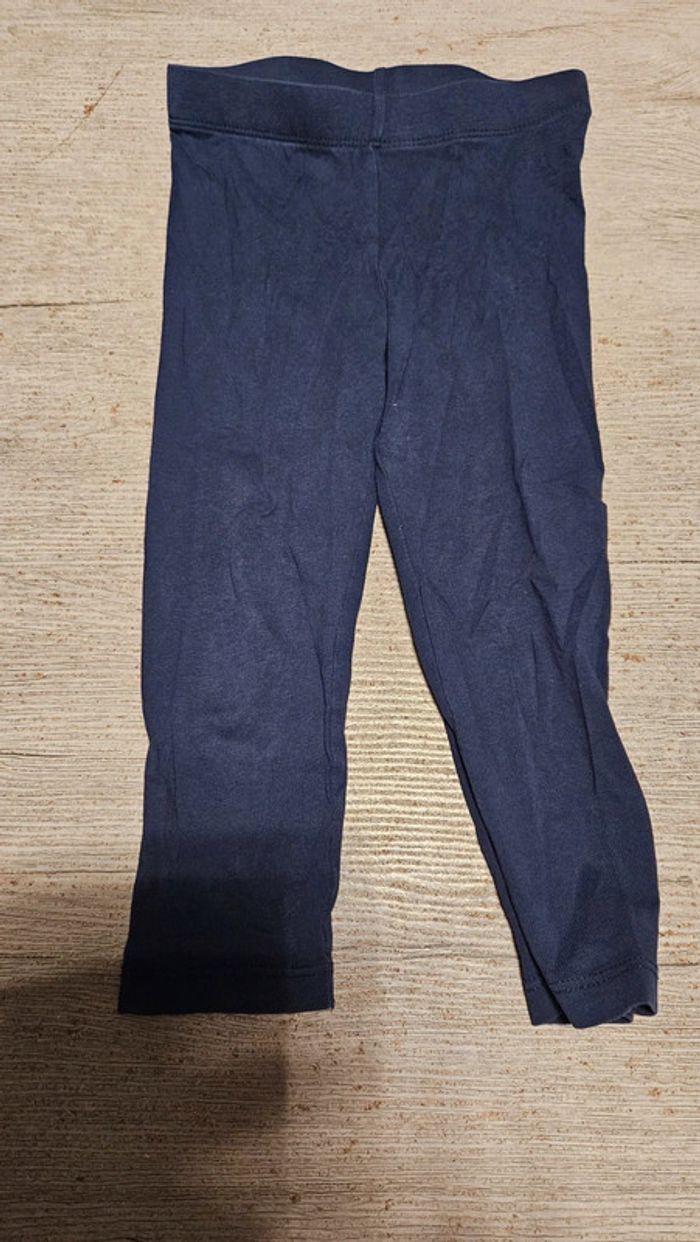Legging bleu foncé Orchetra, 6 ans, peu mis - photo numéro 3