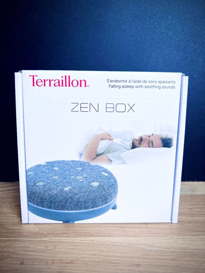 Terraillon Zen Box grise – neuve en boîte – sons apaisants