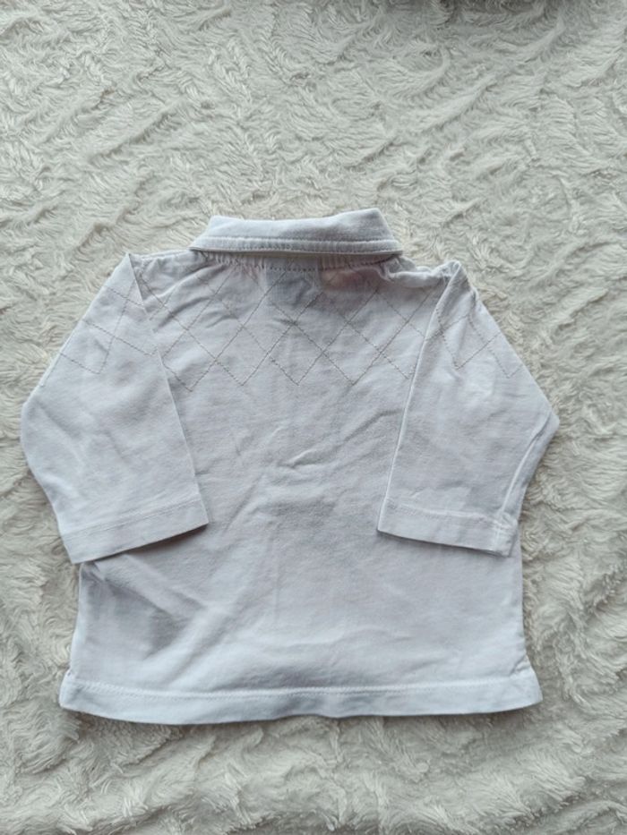 Polo chemise manches longues Garçon 1 mois Sergent major 100% coton - photo numéro 8