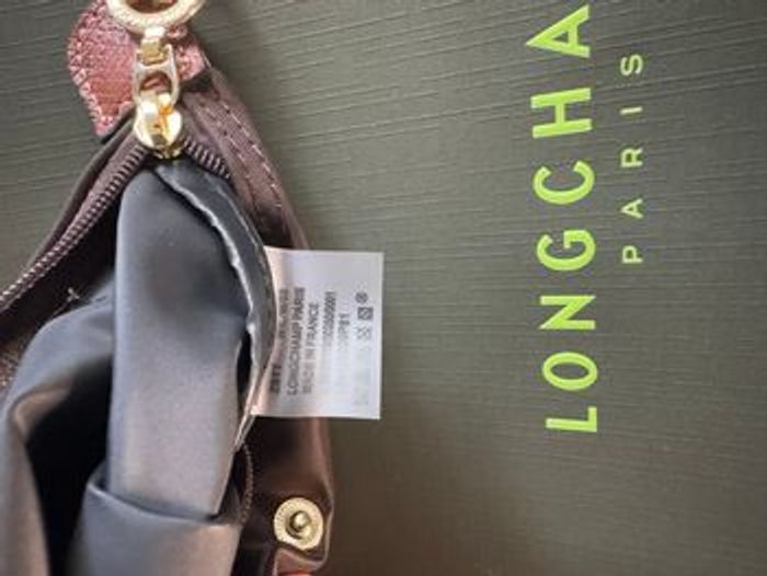 Mini Sac Longchamp Marron - photo numéro 3