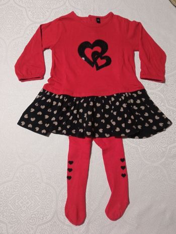 Robe et collant